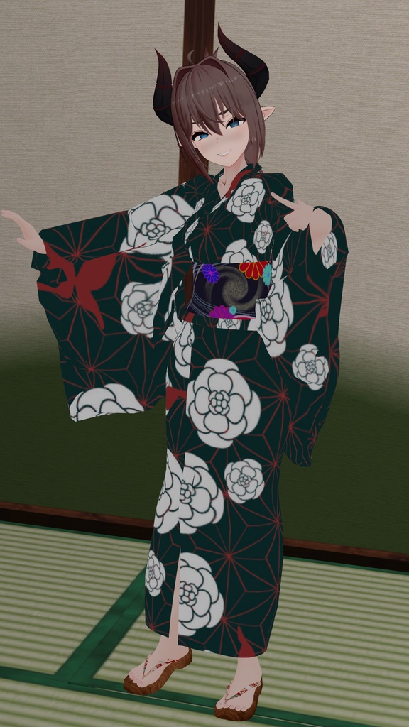 【レナ・カクテル用】浴衣【2019cloth使用】