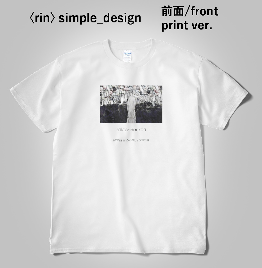 Tシャツ〈rin〉simple_design