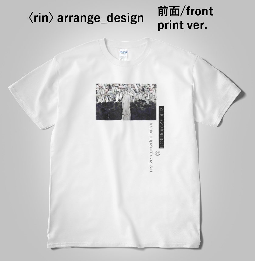 Tシャツ〈rin〉arrange_design