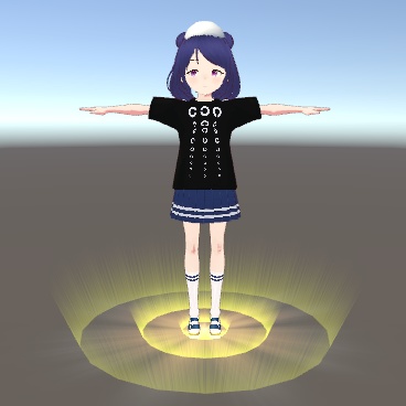 【VRChat想定】オーラエフェクト3