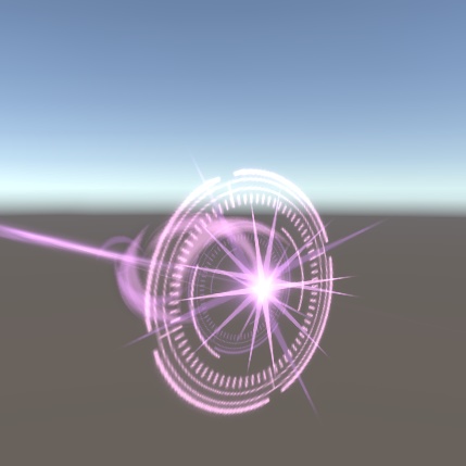 【VRChat想定】ビームエフェクト3