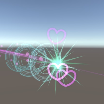 【VRChat想定】ビームエフェクト4
