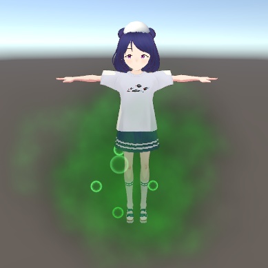 【VRChat想定】毒エフェクト