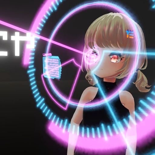 【VRC想定】デジタルUIセット1.1 / Digital Eye Gear_1.1