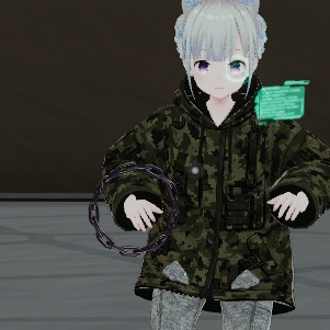 【VRChat想定】鎖オーラ(3種セット)