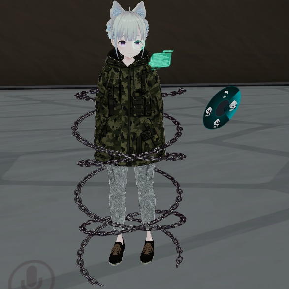 【VRChat想定】鎖オーラ(3種セット)