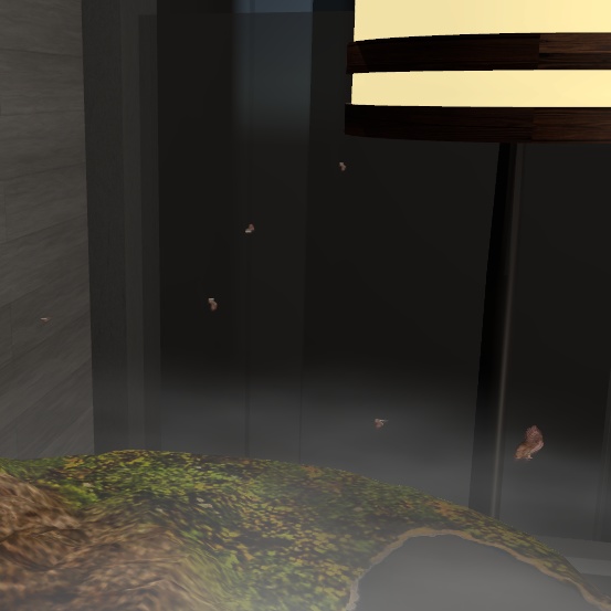 【VRChat想定】浮遊島(ペット用・インテリア用2種セット)オブジェクト