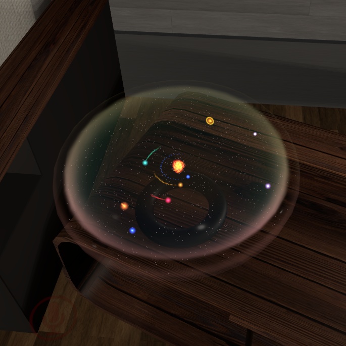 【VRChat想定】太陽系オブジェクト(ワールド設置用インテリアオブジェクト)