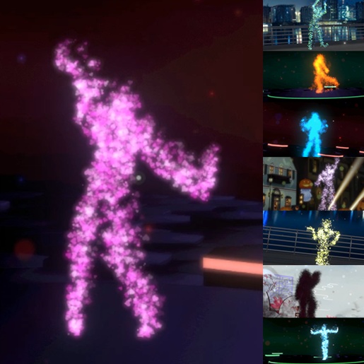 【VRChat想定アバター】Particle Body(パーティクルボディ)