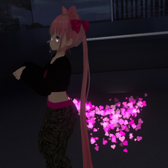 【VRChat想定】パーティクルテイル(パーティクル全9種類セット)