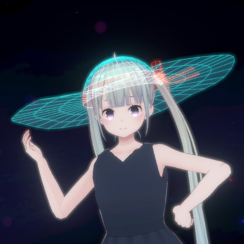 【PB対応】デジタル麦わら帽子(色変更可能)