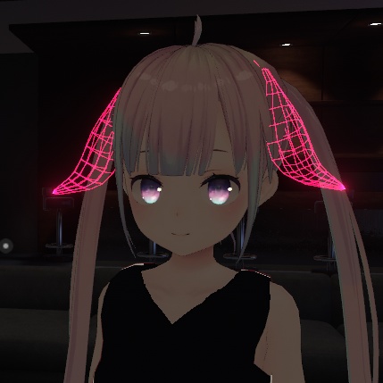 【VRChat想定】デジタルけもみみ3点セット(うさ耳・垂れうさ耳・ねこ耳)