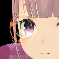 【VRChat想定】デジタル天使の輪&HUDメーカー(Digital Halo HUD Maker)