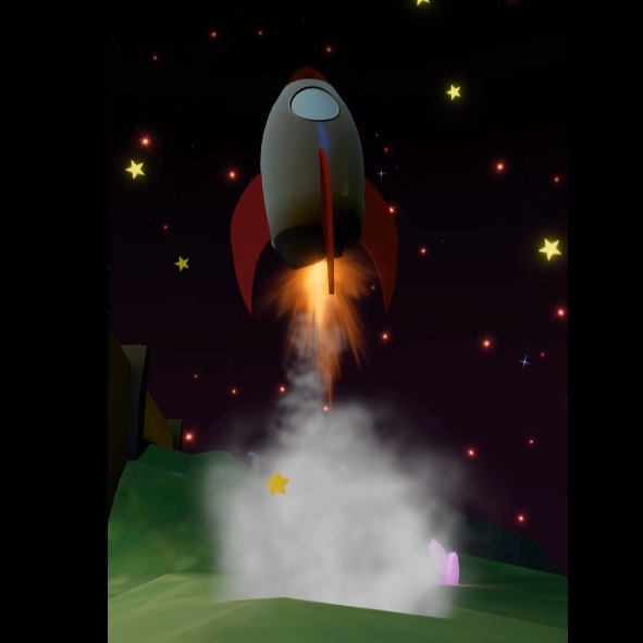 【VRChat想定】ロケットログアウト