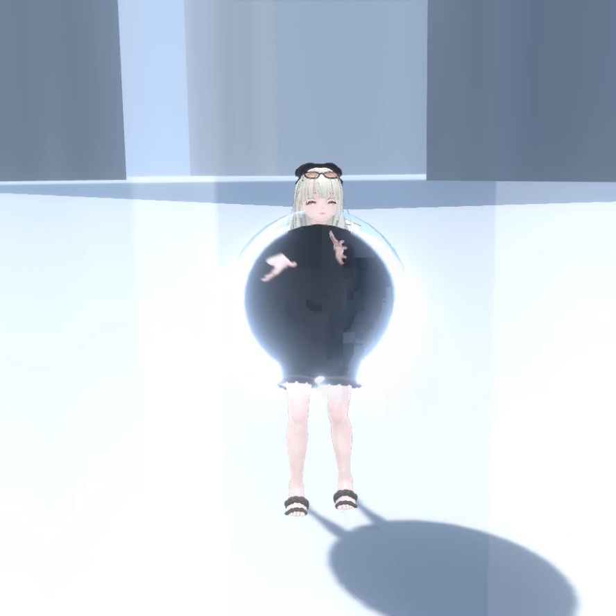 【VRChat想定】ブラックホールログアウト