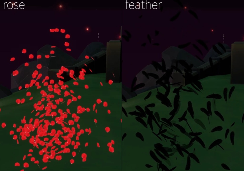 【VRC想定】シンプルログアウトエフェクト20点セット【simple logout】