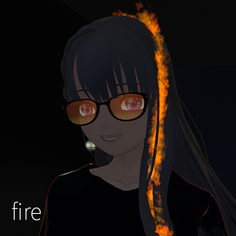 【VRC想定】パーティクルエクステ8種セット