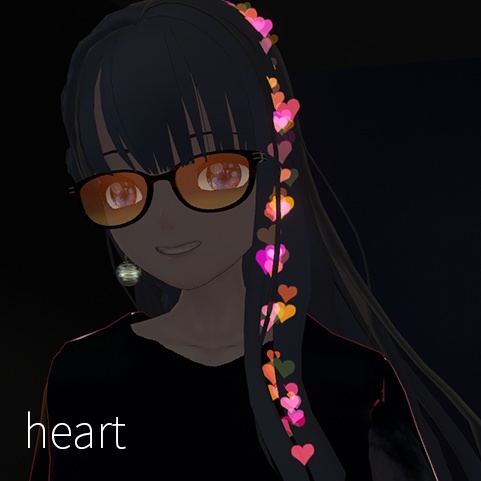 【VRC想定】パーティクルエクステ8種セット