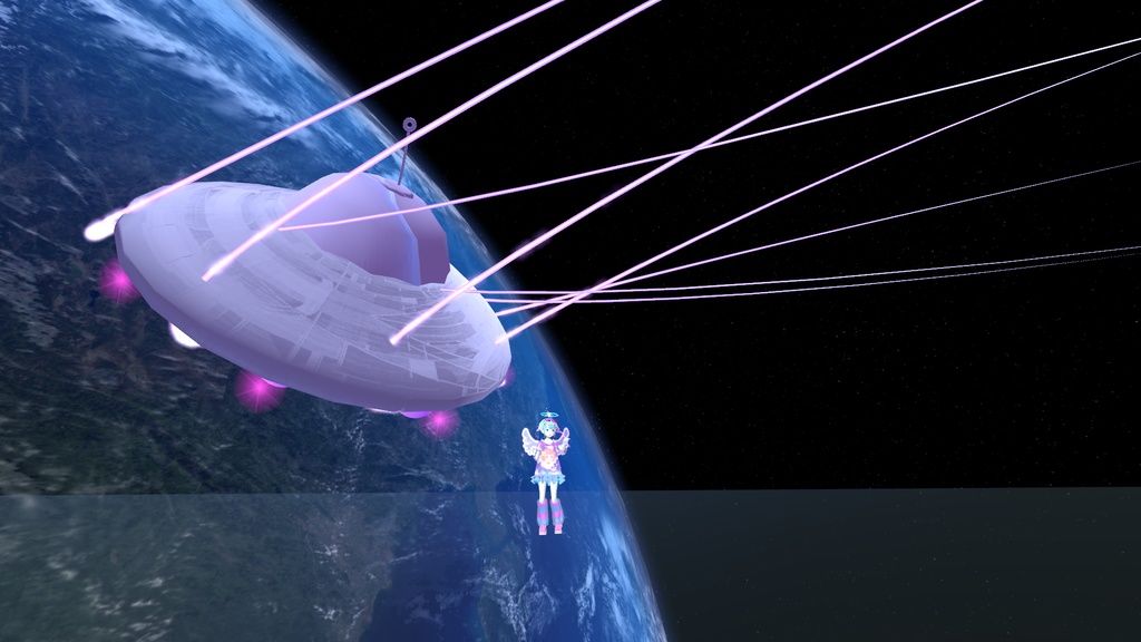 【VRC想定】UFO logout