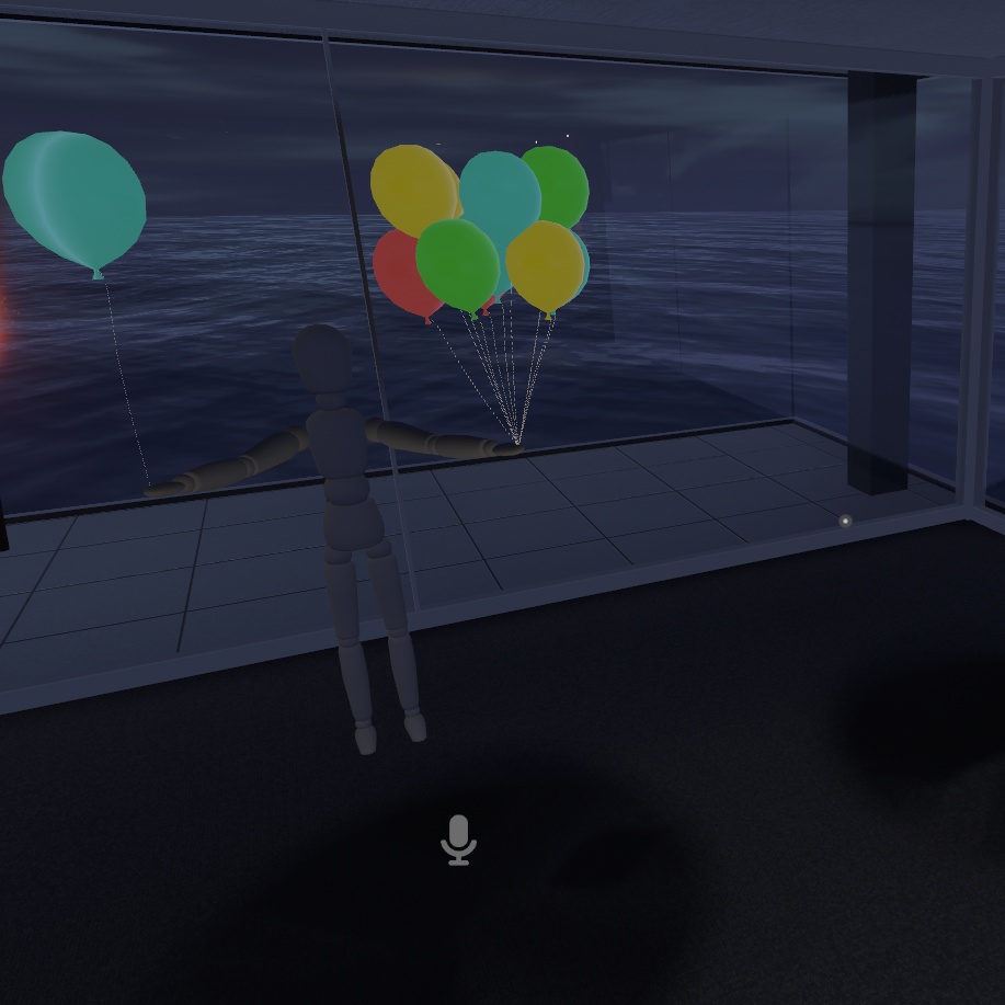 【VRC想定】風船&飛行ユニット / Balloon Fly