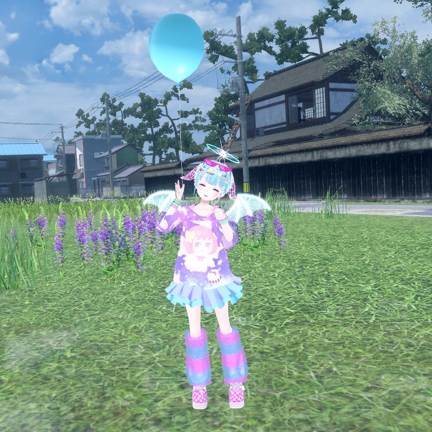【VRC想定】風船&飛行ユニット / Balloon Fly