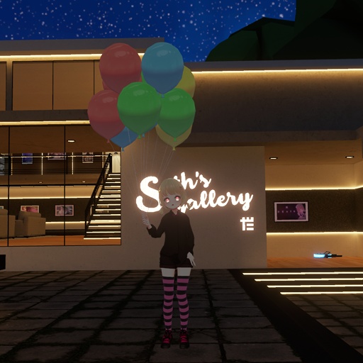 【VRC想定】風船&飛行ユニット / Balloon Fly