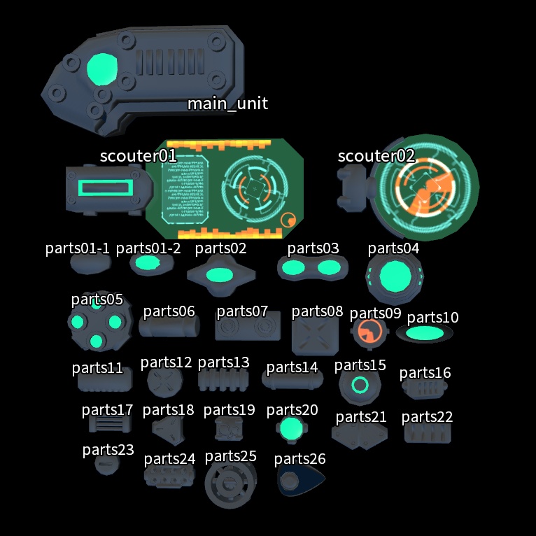 【VRC想定】HUD3.0