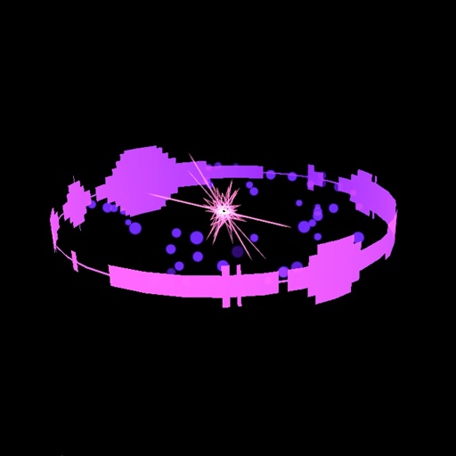 【VRC想定】ギャラクシーダンスセット(スカート・肩パーツ・天使の輪・ブレスレット・トレイルエフェクト)