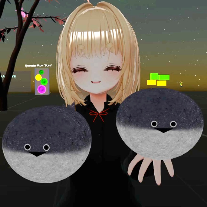 【VRC想定】ファーペットオブジェクト