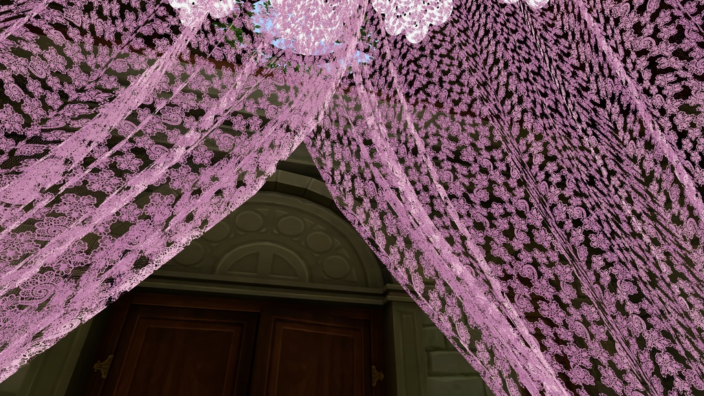 【VRC想定】パーソナルカーテン3点セット(Personal Curtains)