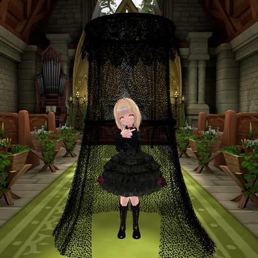 【VRC想定】パーソナルカーテン3点セット(Personal Curtains)