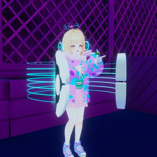 【VRC想定】パーソナルバリア3点セット(Personal Barrier)