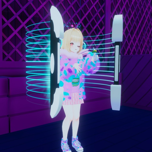 【VRC想定】パーソナルバリア3点セット(Personal Barrier)