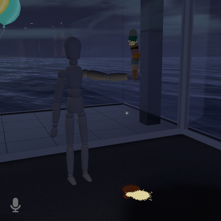 【VRC想定】10段アイスクリーム(PB,AudioLink対応)