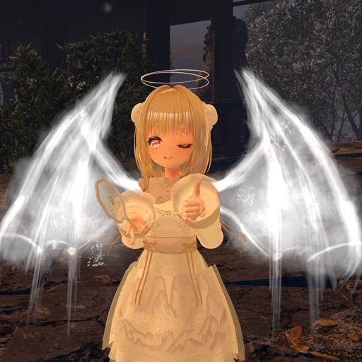 【VRC想定】墨絵ウィング2色セット(Sumi-e Wing)