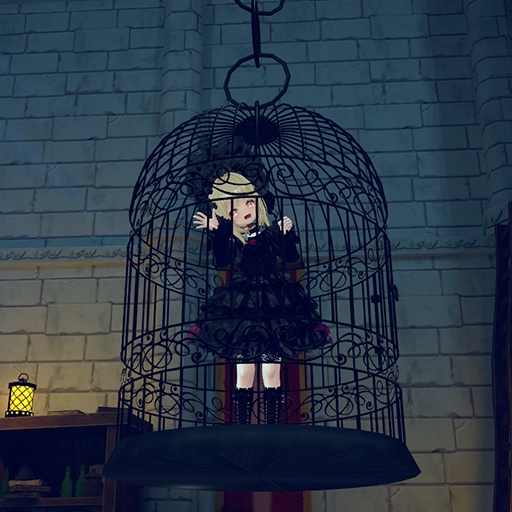 【VRC想定】鳥かごマウント(Bird Cage)
