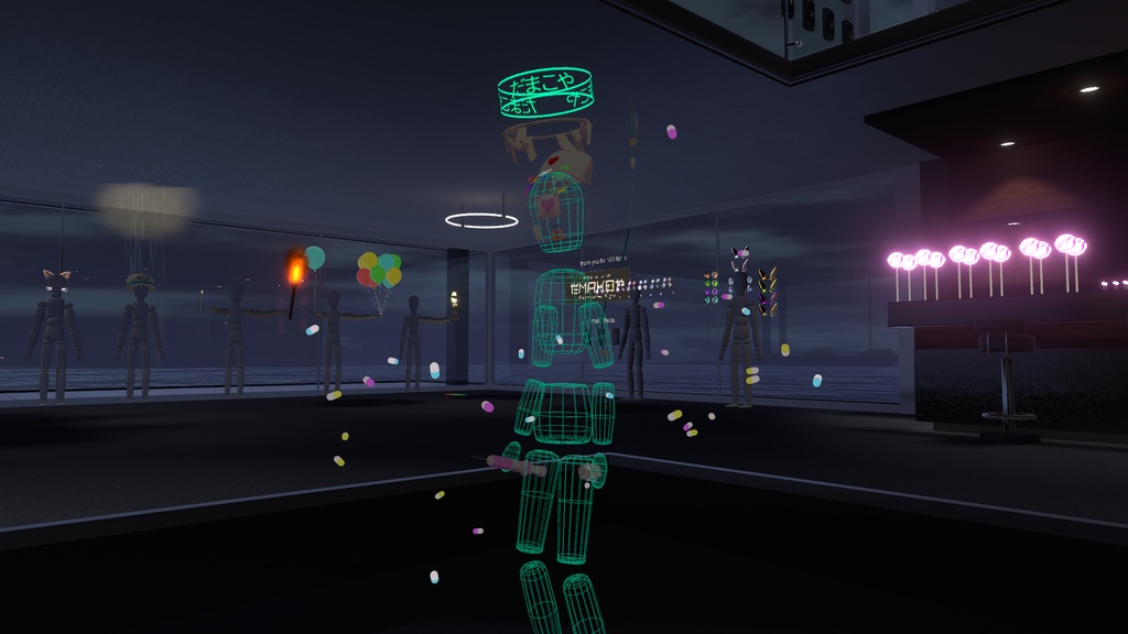 【VRC想定】病みかわ変身セット(9種類) / Yamikawa Transformation Set