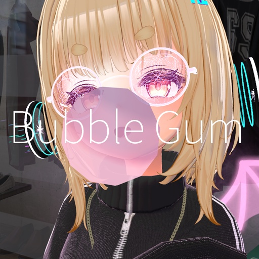 【VRC想定】フーセンガム / Bubble Gum