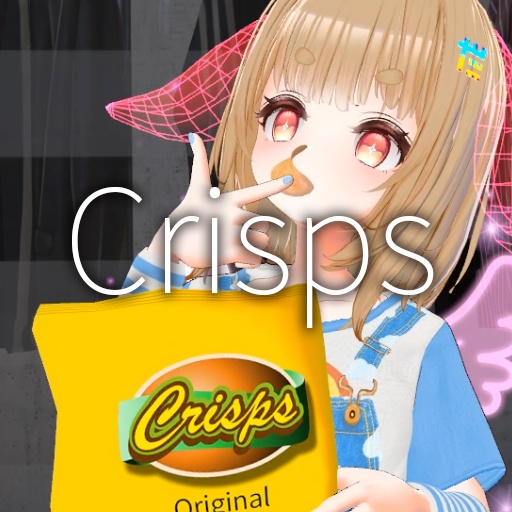 【VRC想定】ポテトチップス(アバター組込み用) / Crisps