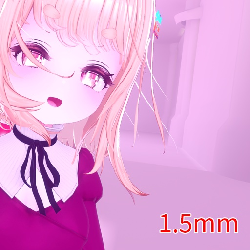 【VRC想定】ラインヘアー / Line Hair