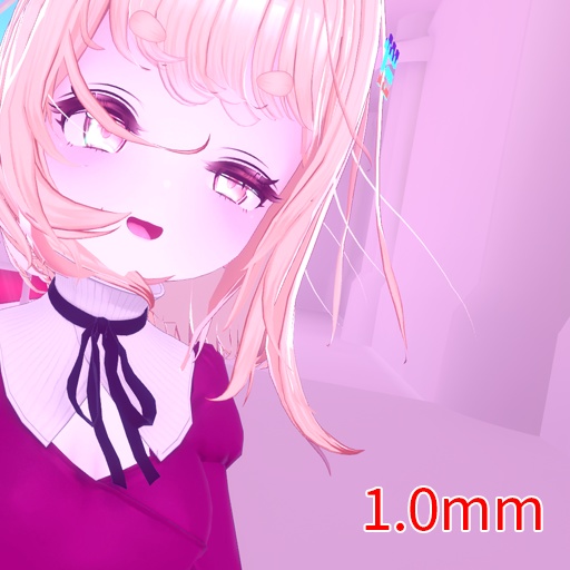 【VRC想定】ラインヘアー / Line Hair