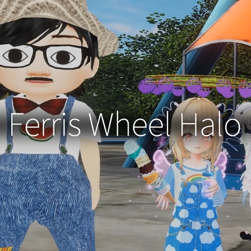 【VRC想定】観覧車天使の輪(蕎麦屋スイッチver) / Ferris Wheel Halo