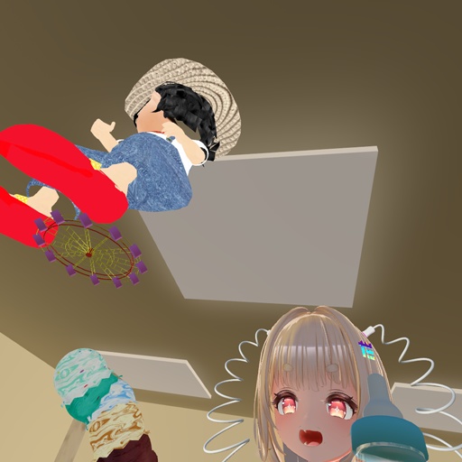 【VRC想定】観覧車天使の輪(蕎麦屋スイッチver) / Ferris Wheel Halo