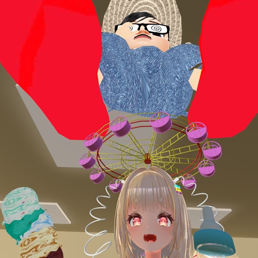 【VRC想定】観覧車天使の輪(蕎麦屋スイッチver) / Ferris Wheel Halo