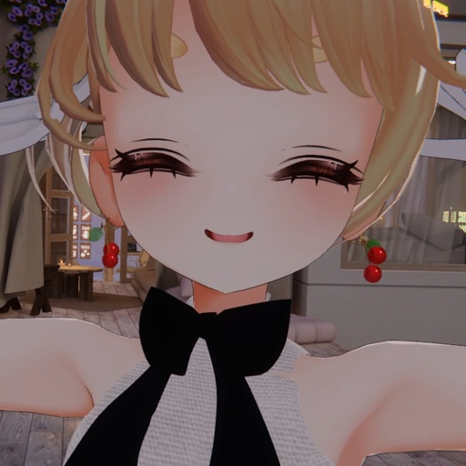 【VRC想定】チェリーイヤリング / Cherry Earrings