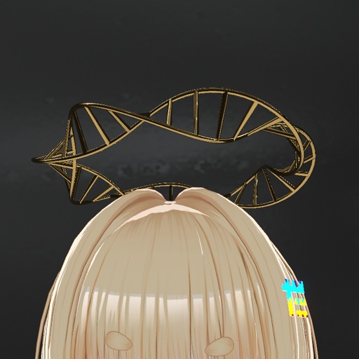 【VRC想定】DNA天使の輪 / DNA HALO +おまけつき