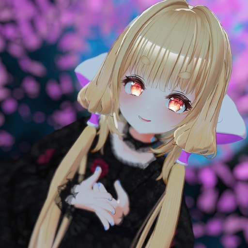 【VRC想定】メカ耳&つけ毛 / Meca Ear&hair