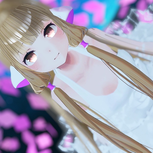 【VRC想定】メカ耳&つけ毛 / Meca Ear&hair