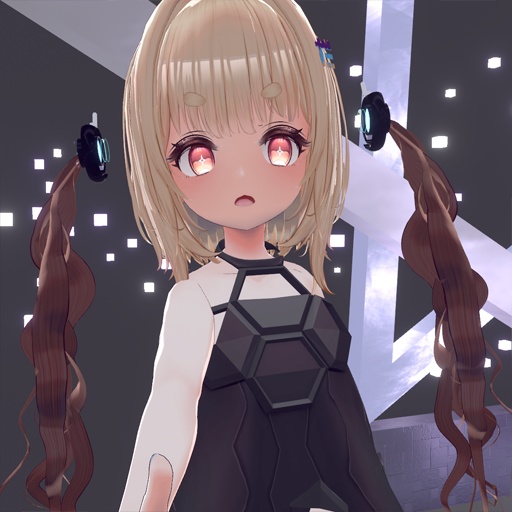 【VRC想定】ウィッグユニット / Wig Unit
