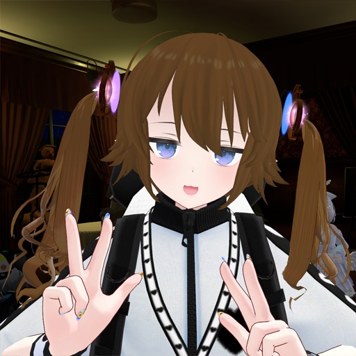 【VRC想定】ウィッグユニット / Wig Unit